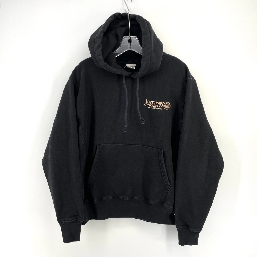 Lovecraft Country Season One Hoodie Black Mens M Champion Reverse Weave Crew